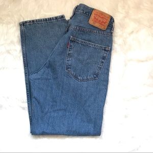 Levi’s 550 blank tag “mom jeans”